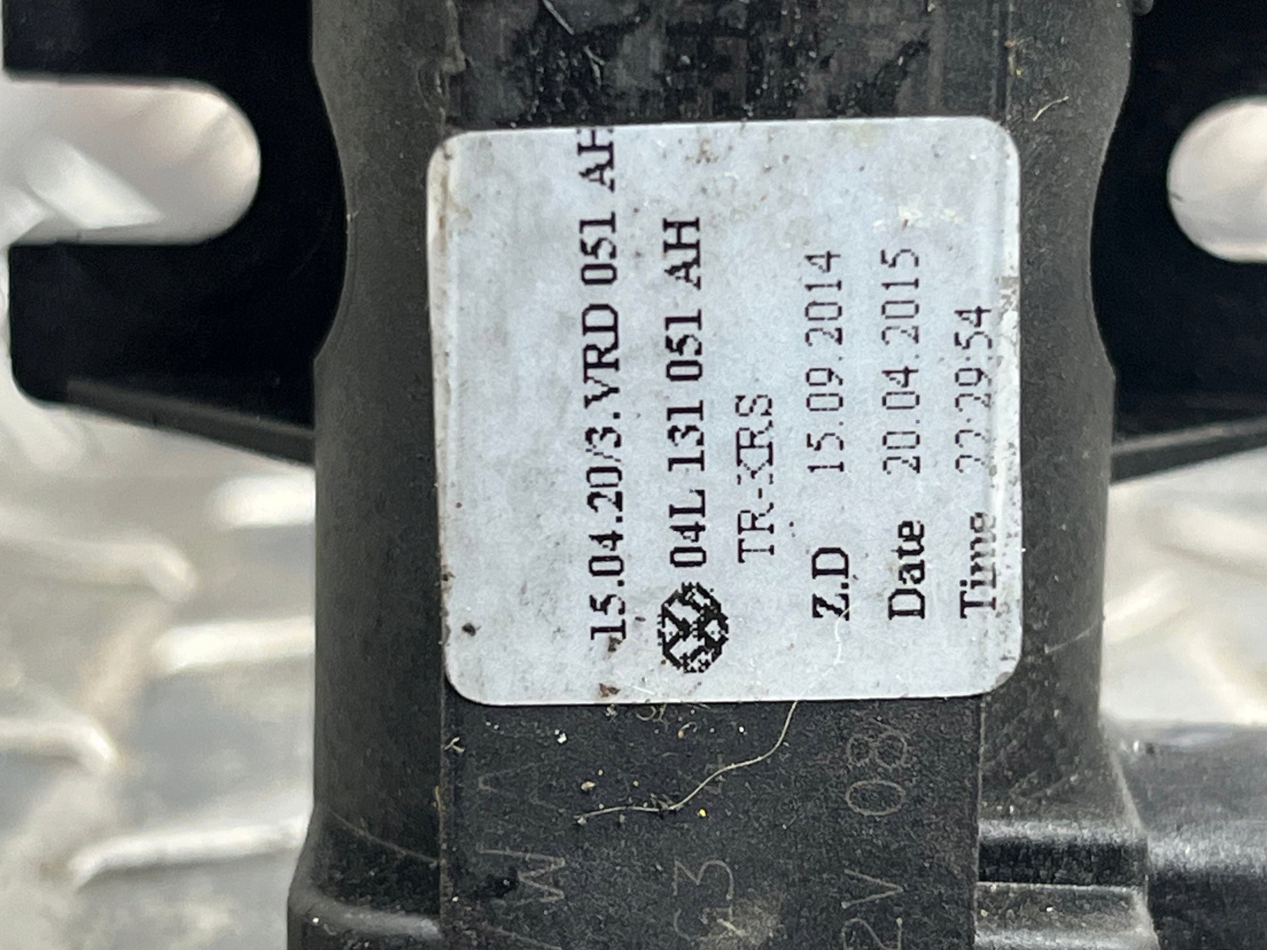 Électrovanne à vide VOLKSWAGEN CADDY 4 04L131051AH