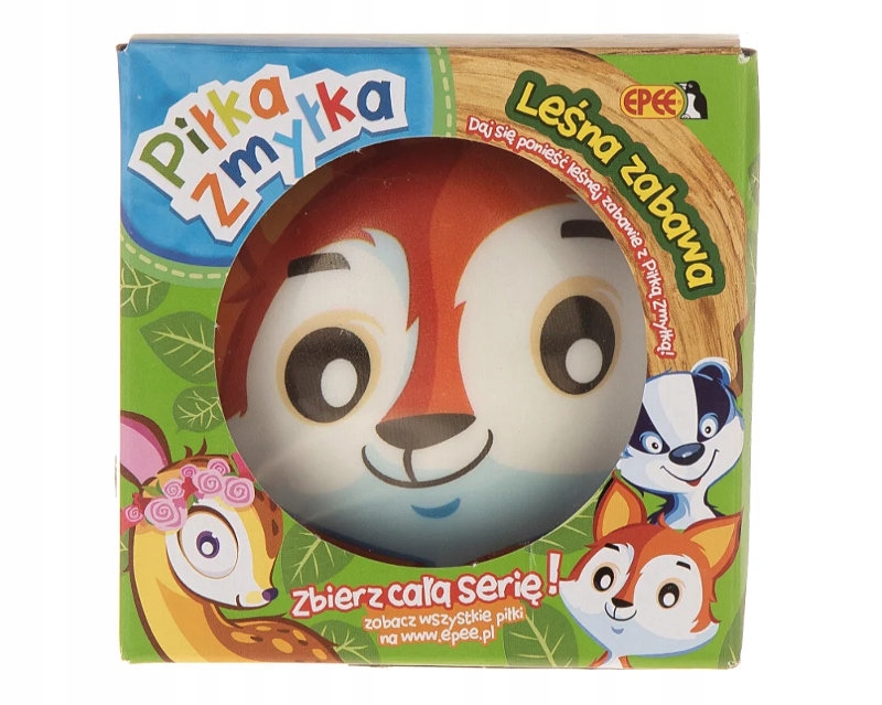 PIŁKA ZMYŁKA LEŚNA ZABAWA ZWIERZĘTA LEŚNE ZWIERZĄTKA LISEK EPEE Kod producenta EP09520