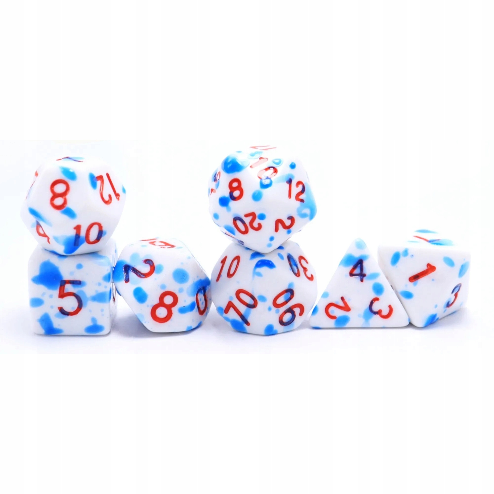 ZAKLĘCIE NIEWIDZIALNOŚCI ZESTAW 7 KOŚCI KOSTEK RPG Producent RGFK