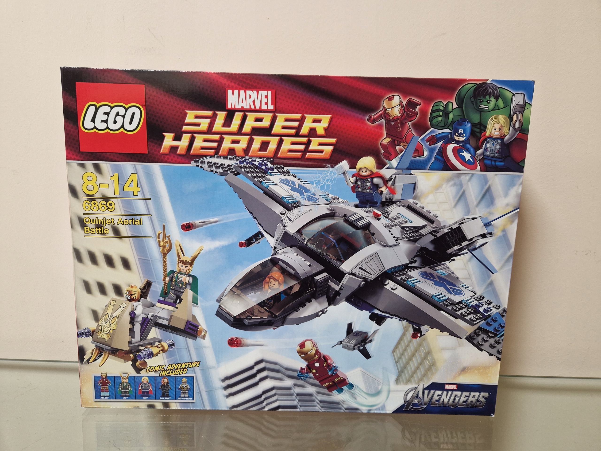 Lego Heroes 6869 Quinjet Aerial Battle Nowy zestaw Unikat