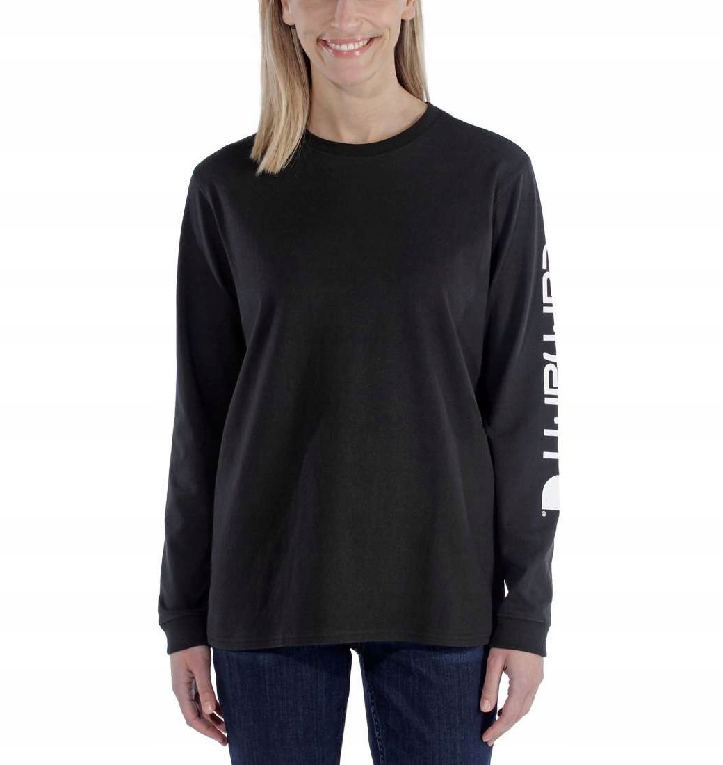 Tričko Carhartt Workwear Sleeve Logo Black