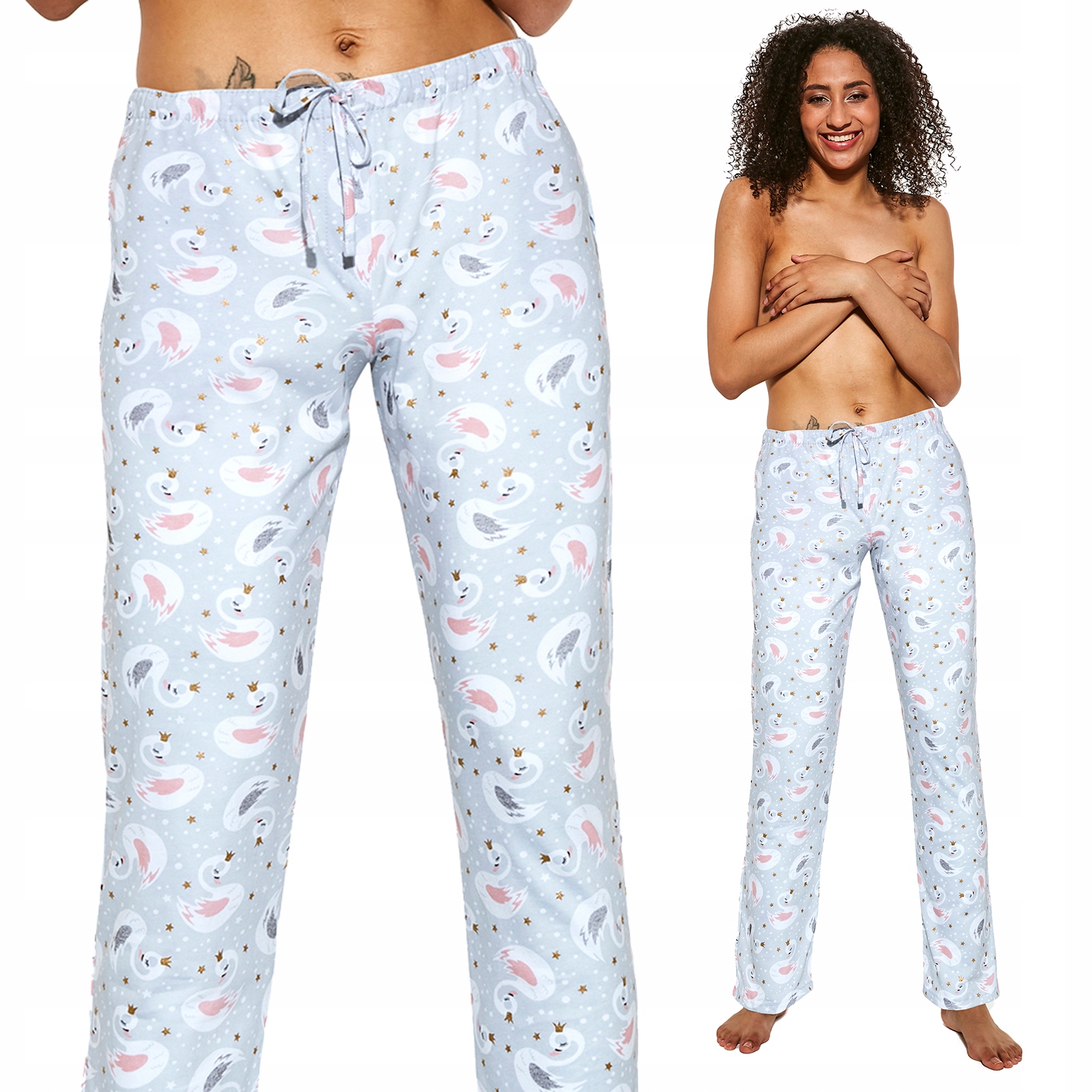 

Spodnie damskie Cornette 690/30 piżamowe - M