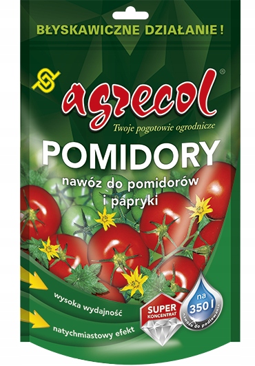 

Granulowany Nawóz Do Pomidorów Papryk Agrecol 350g