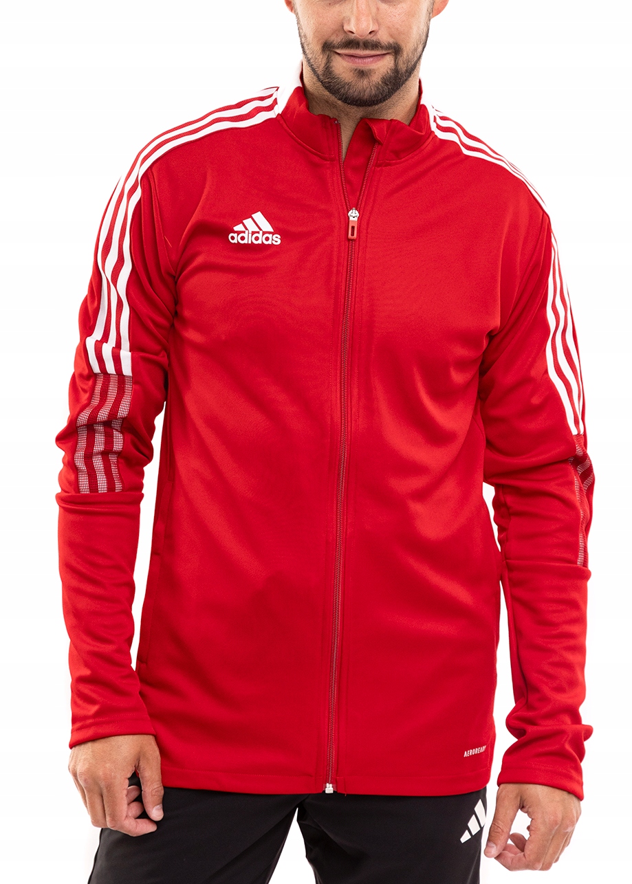 Pánská Mikina adidas Tiro 21 Rozepínací Sportovní Tréninková Bez Kapuce vel. S