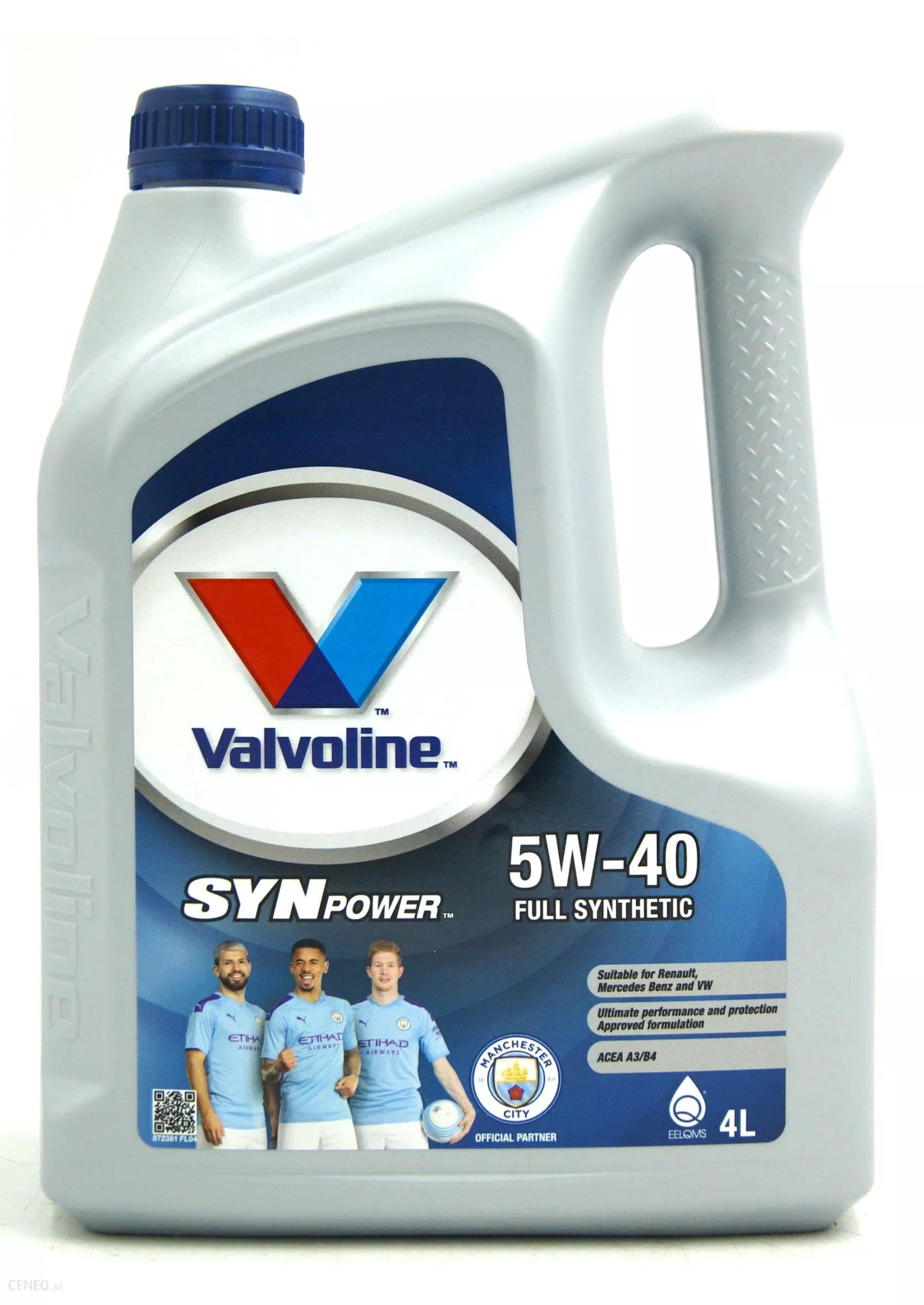 

Olej syntetyczny Valvoline SynPower 4L 5W-40
