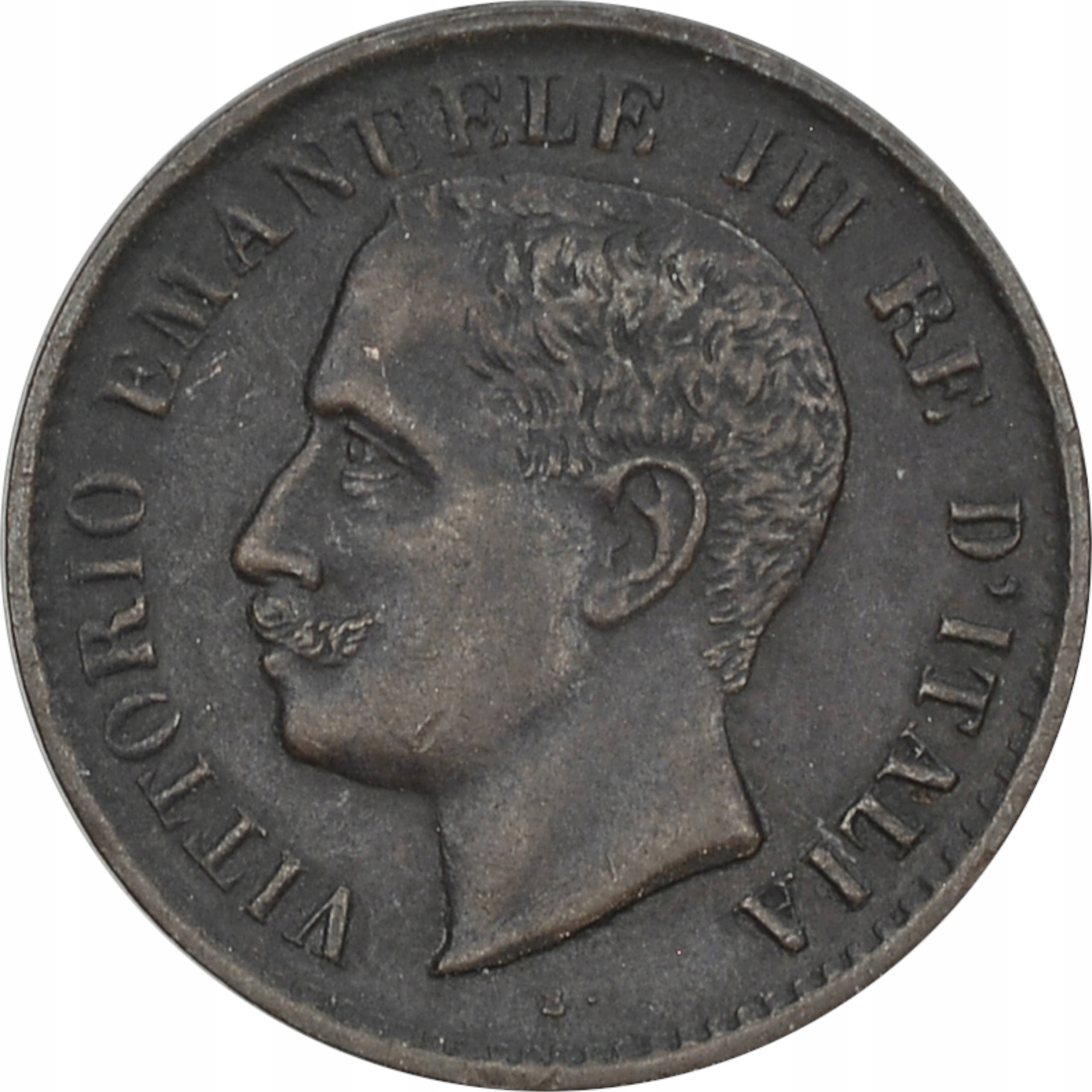 3.WŁOCHY, VITT.EMANUEL III, 1 CENTESIMO 1903