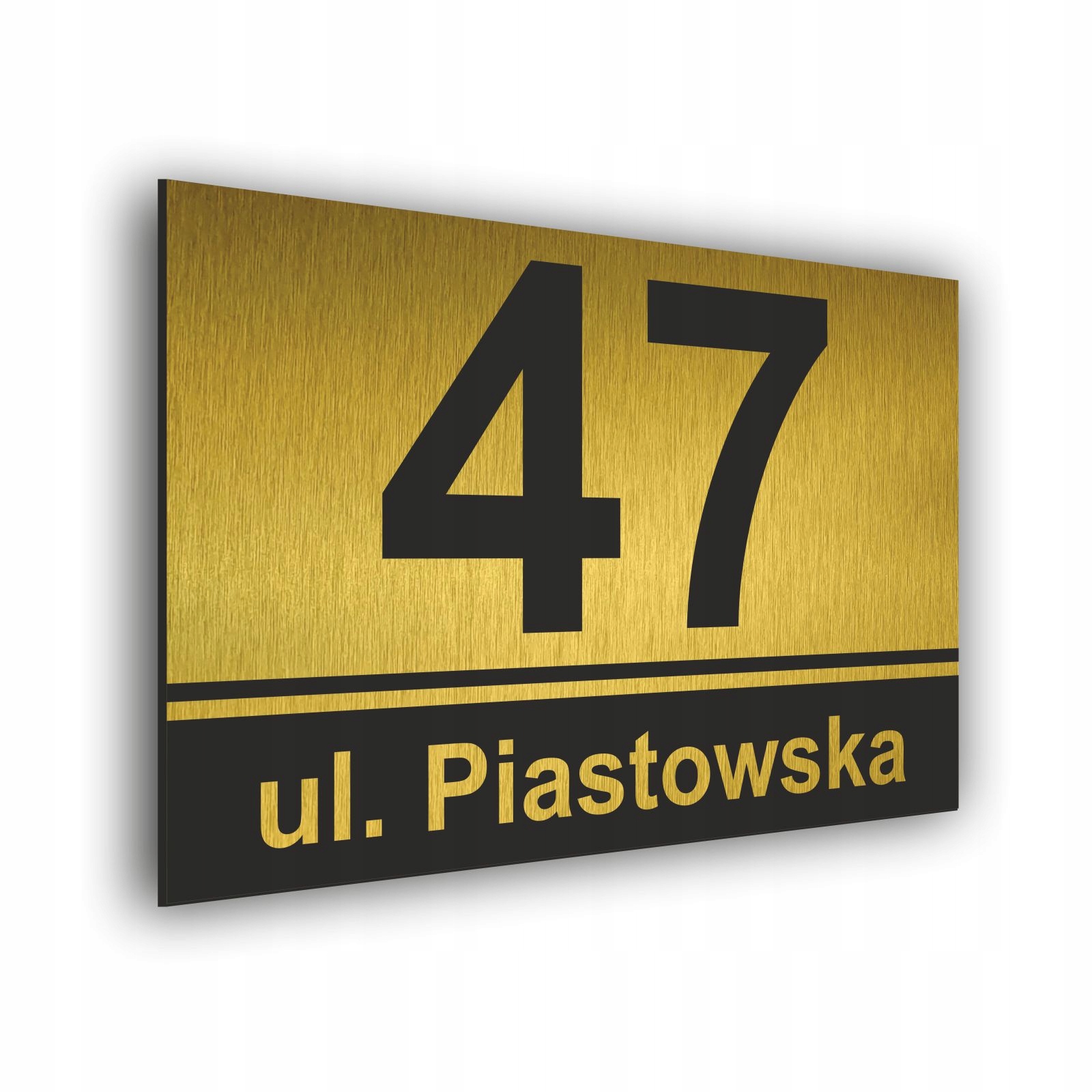 

Tabliczka Tablica Adresowa Aluminiowa Numer domu