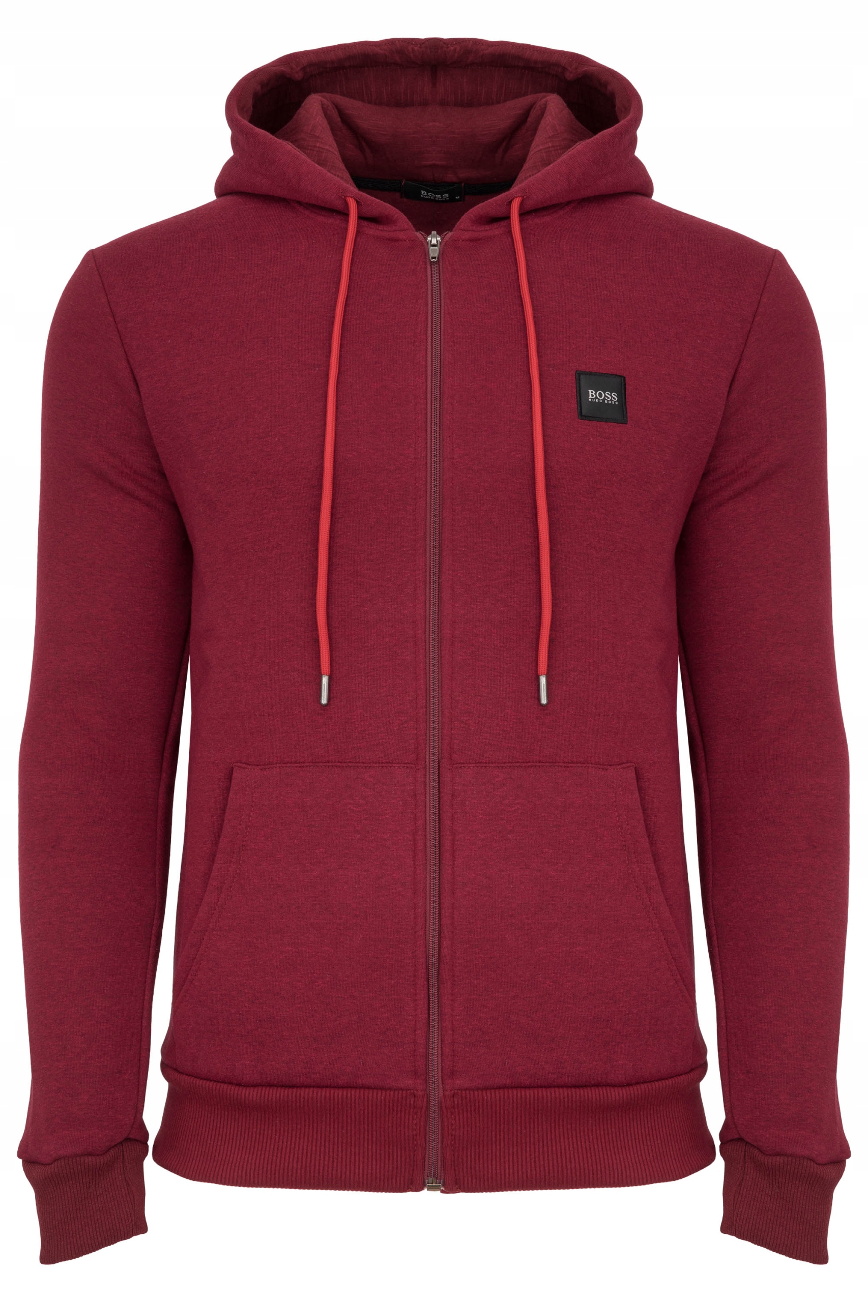 

Bluza Hugo Boss Męska Logo Bordowa R. M