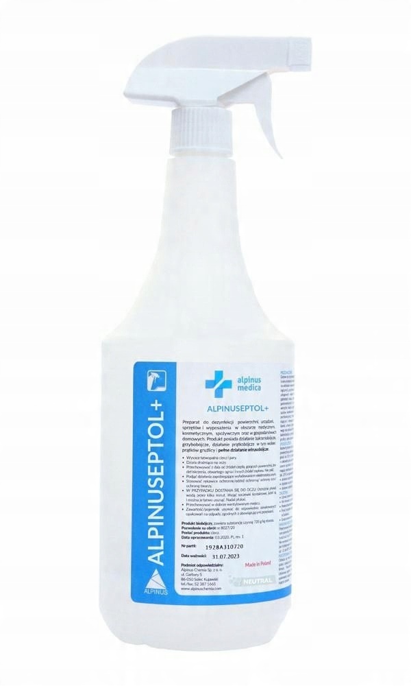 

Alpinuseptol Preparat do dezynfekcji Neutral 1l