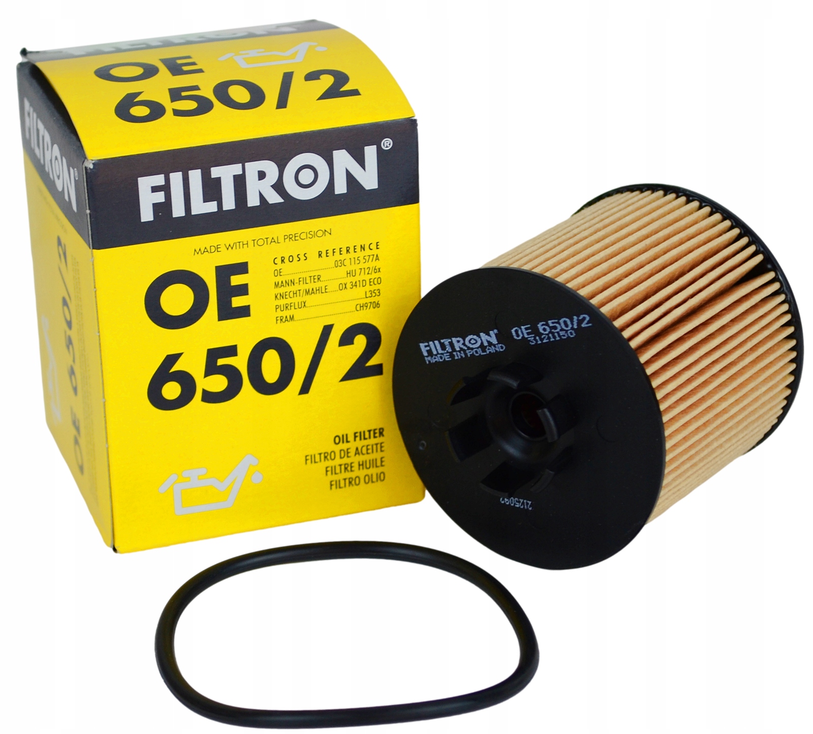

Filtron Filtr Oleju Audi A3 8P 1.4TFSI 1.6 Fsi