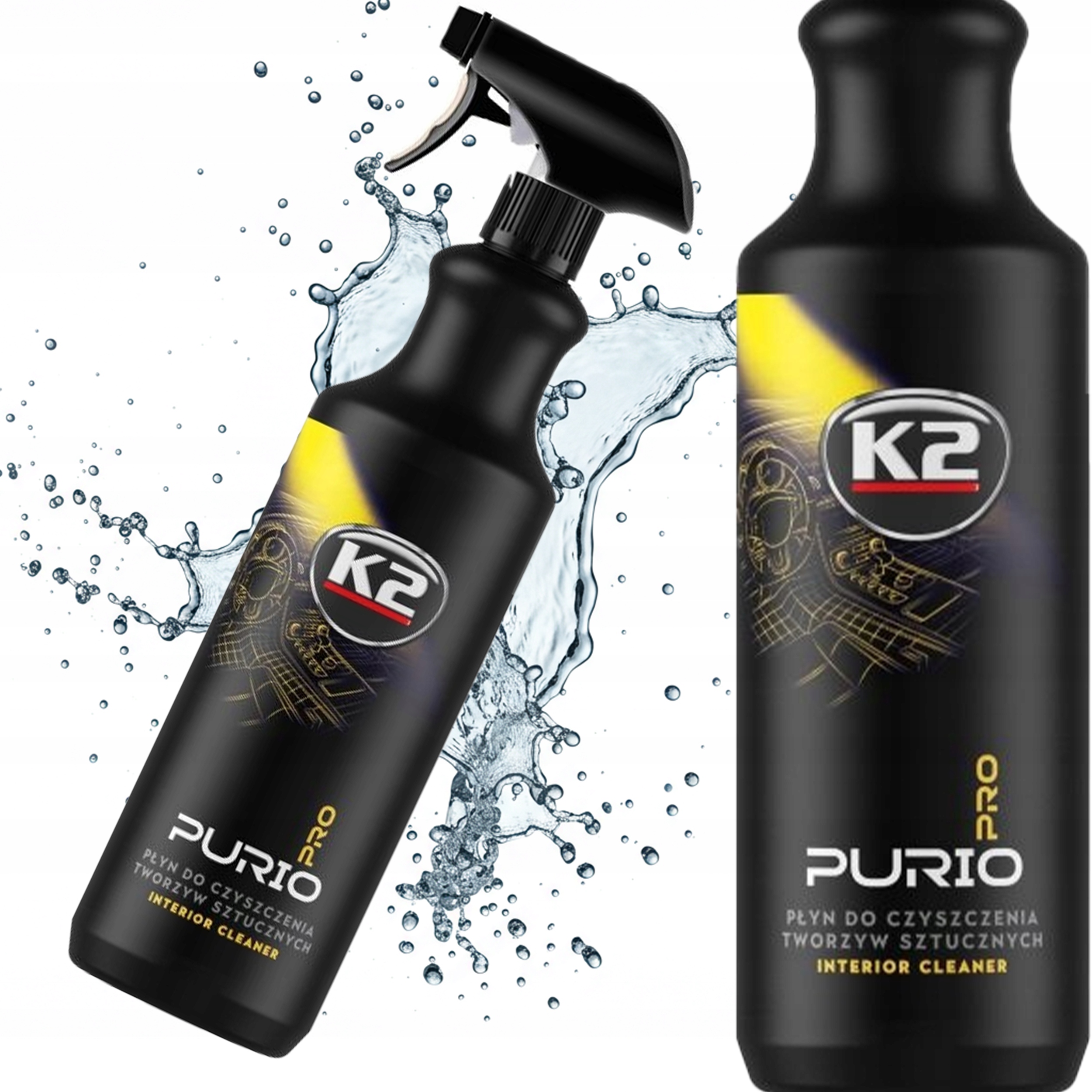 Preparat do czyszczenia plastików K2 Purio Pro 1L