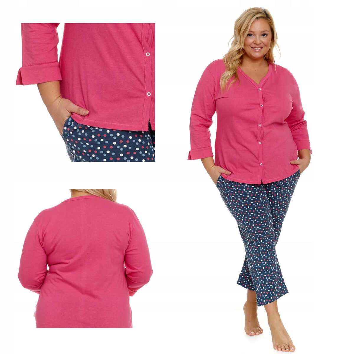 Doctor Nap Pyžamo Pm 4566 peony S