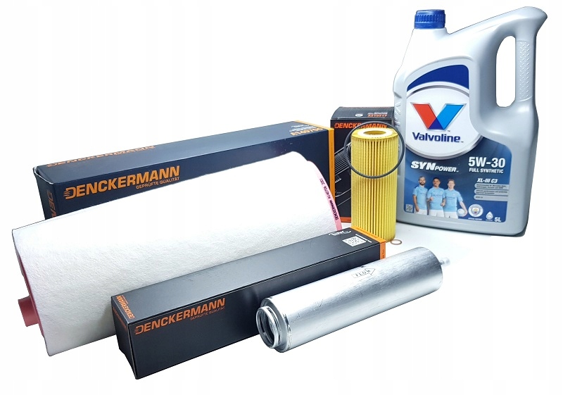 

3 Filtry Olej 5W30 Bmw E81 E87 E90 E91 120d 320d