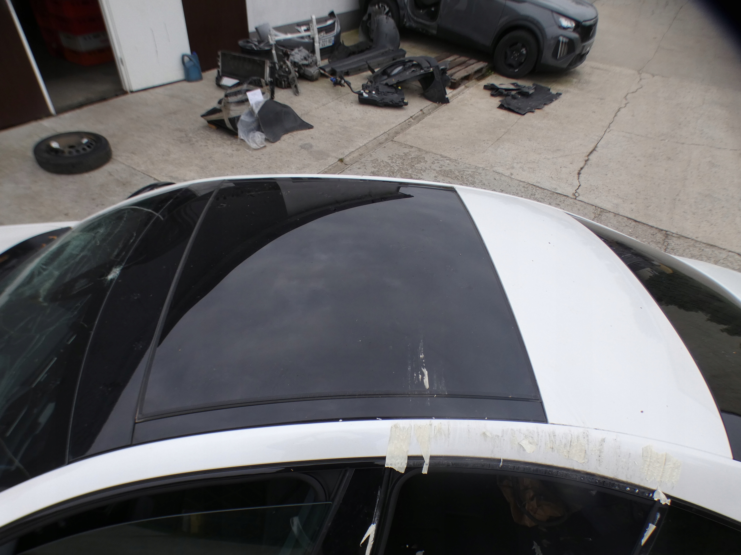 PEUGEOT 508 II HATCHBACK dach PANORAMA SOLAR KWE