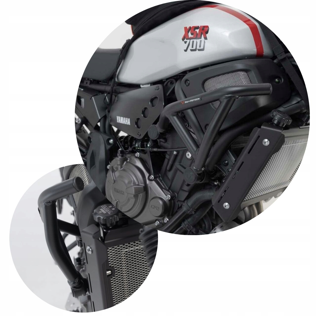 Crashbar Gmole Sw Motech Yamaha Xsr 700 Abs 2016-2024, X Tribute 2019-2022