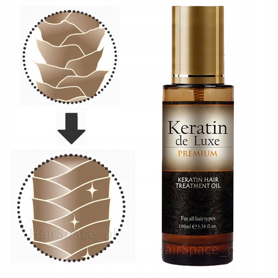 

Serum De Luxe 100ml Olejek Keratynowy Wygładzający