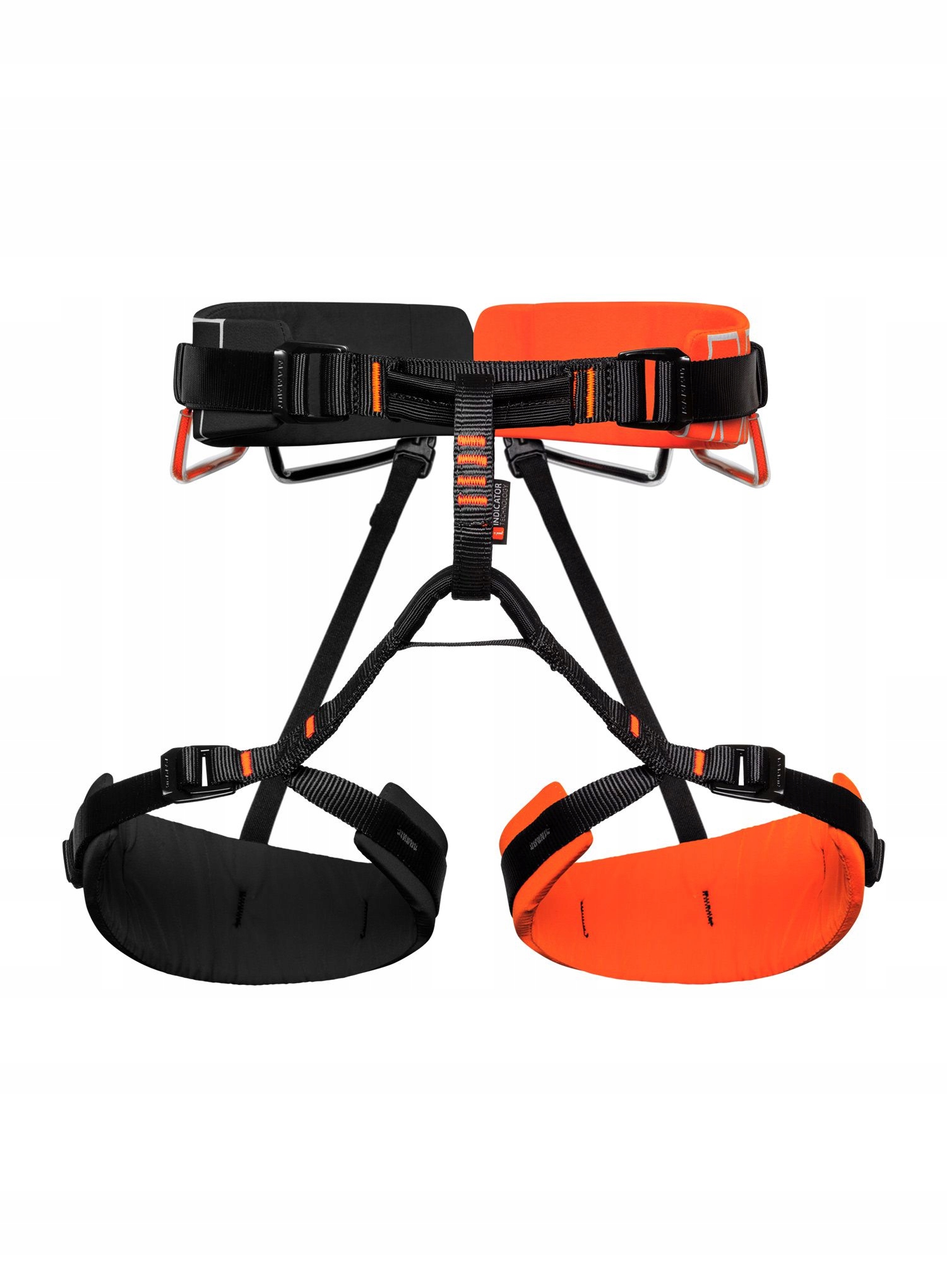 Uprząż wspinaczkowa Mammut 4 Slide Harness vibrant orange-black M/XL