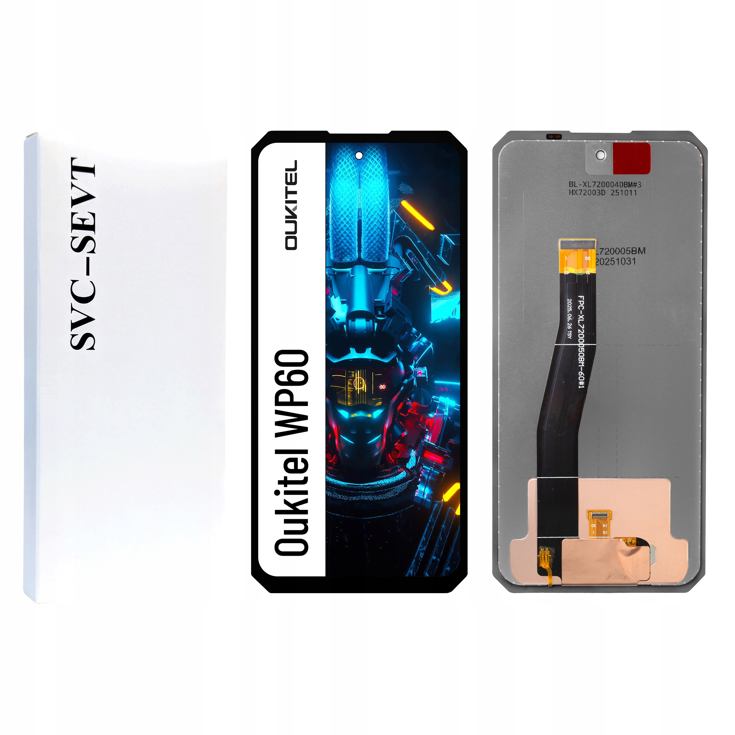 Originál Zila pro Oukitel WP60 Display Panel LCD