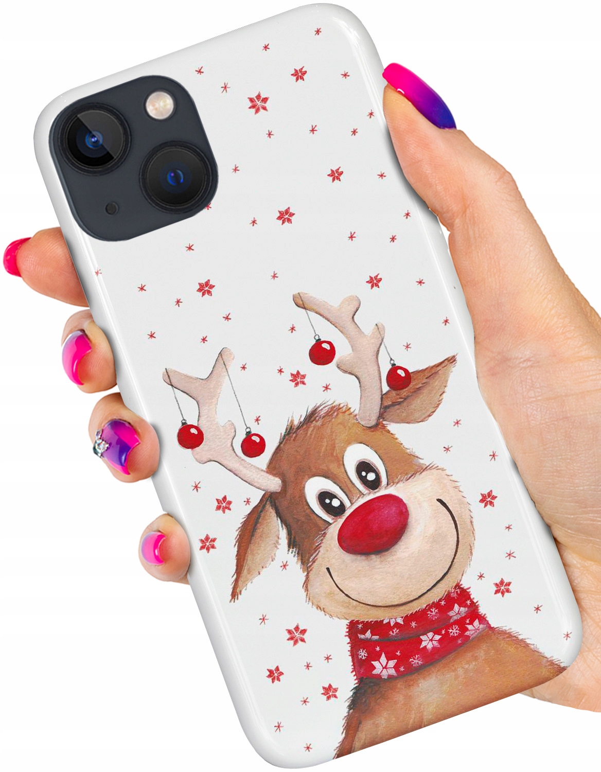 

Etui Świąteczne Case do iPhone 13 Szkło