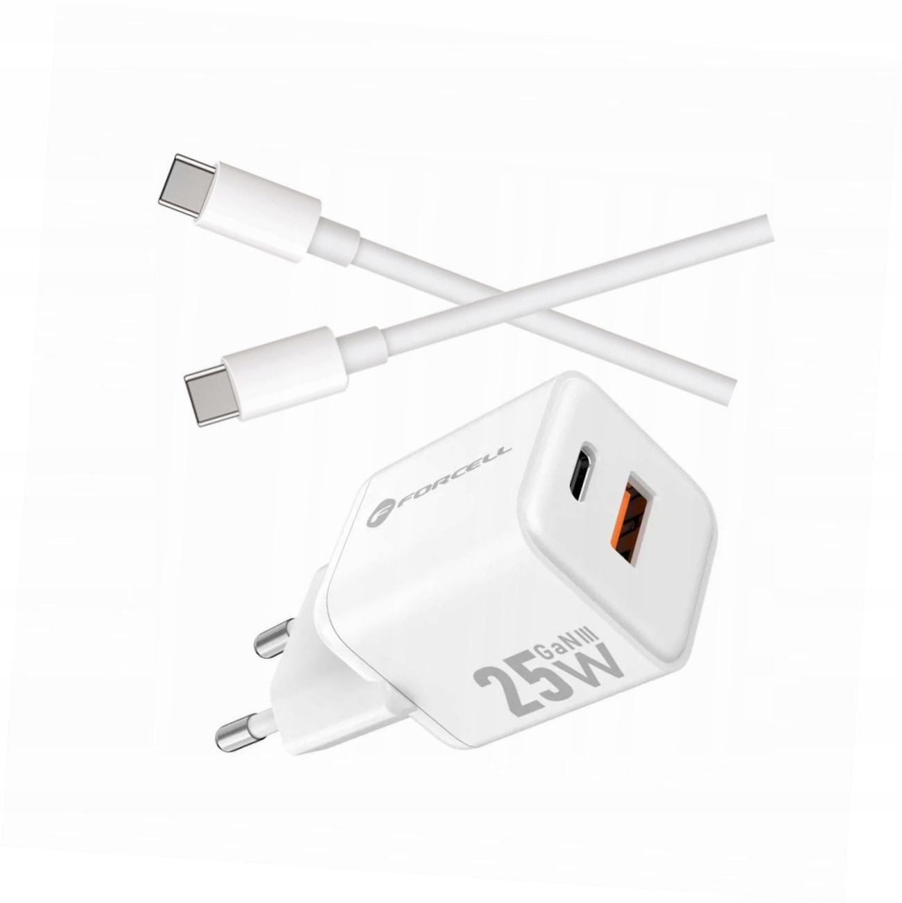 Szybka ładowarka Gan 25W z kablem Usb-c do Samsung Galaxy A25 5G (Global)
