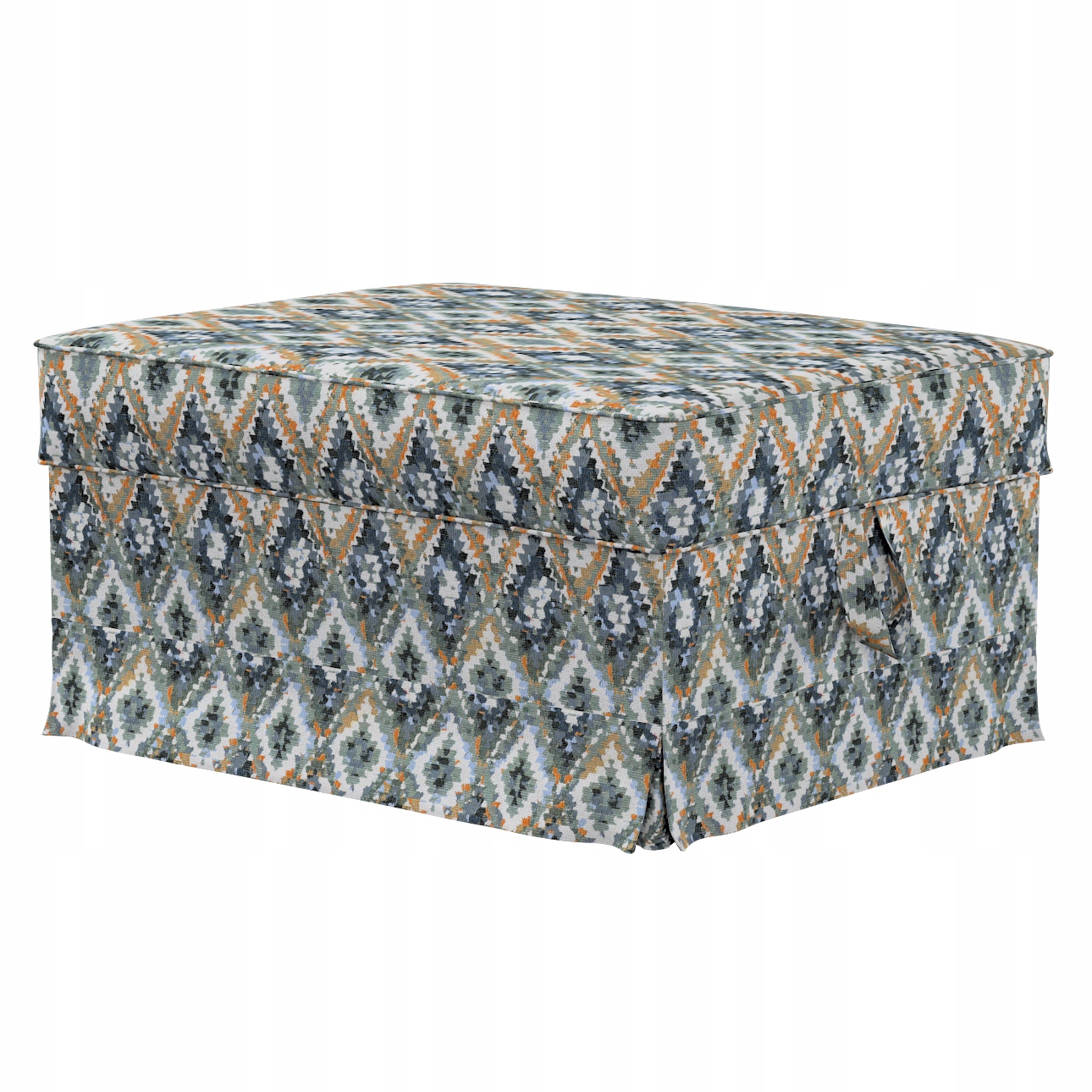 Potah na podnožku Ektorp Bromma Ikea zelený