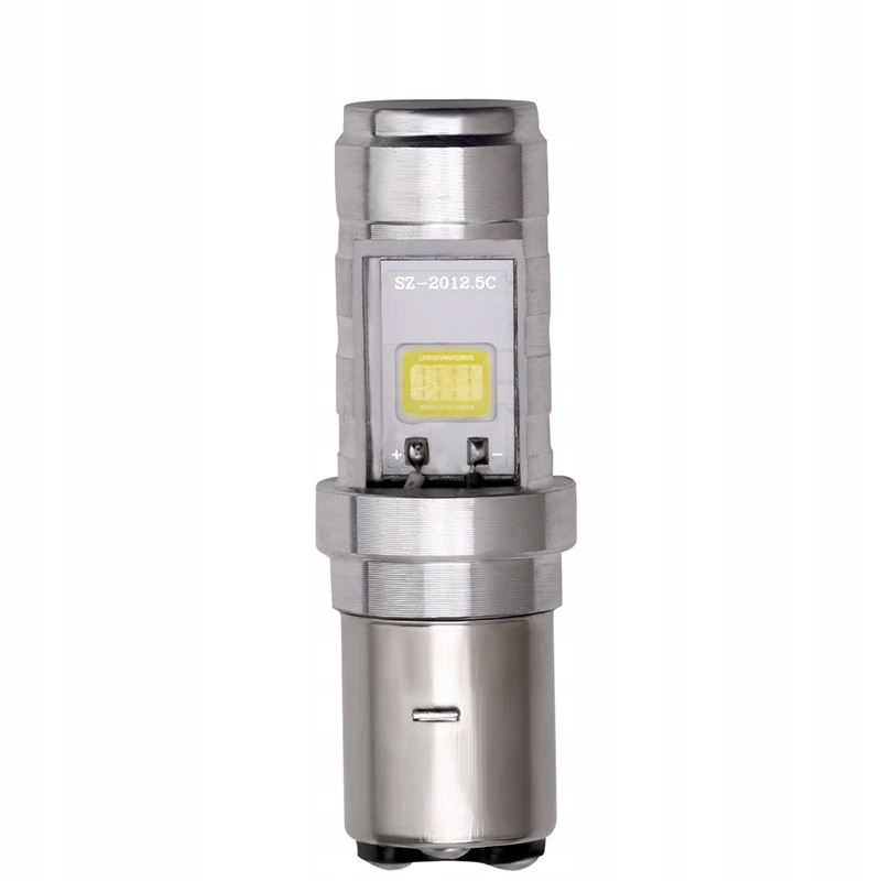 ŻARÓWKA LED MOTOCYKL MOTOR SKUTER QUAD BA20D S2 RADIATOR MINI