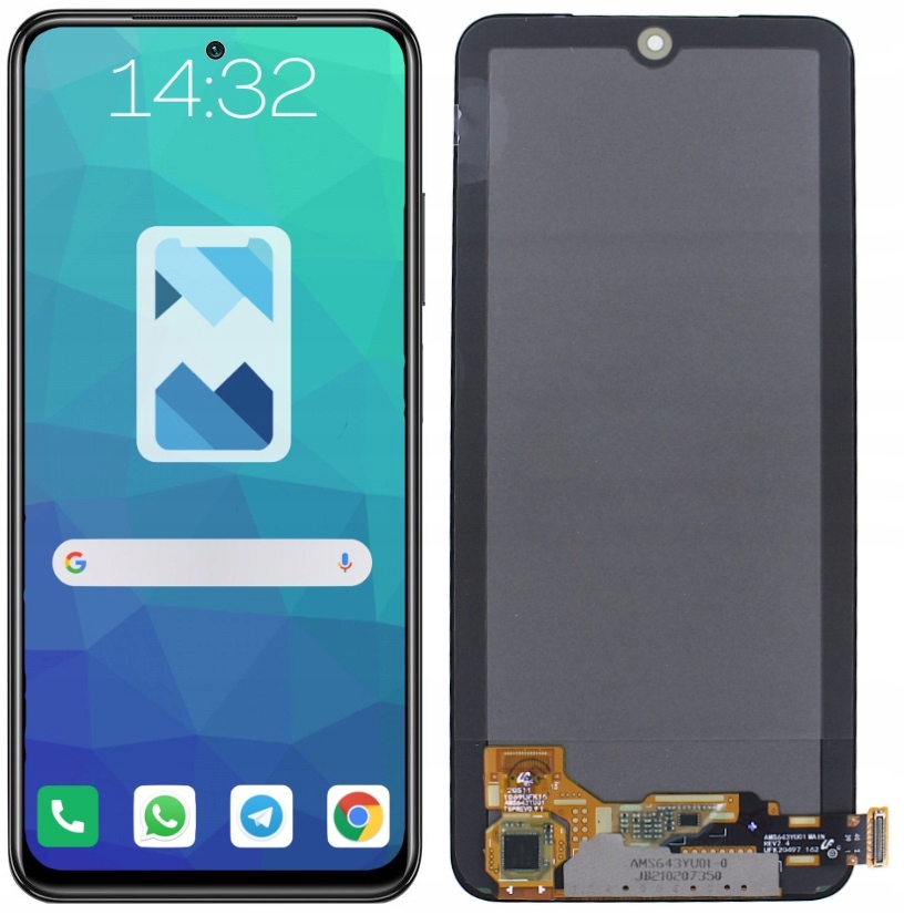 

Wyświetlacz LCD Ekran do Xiaomi Note 10 4G Oled