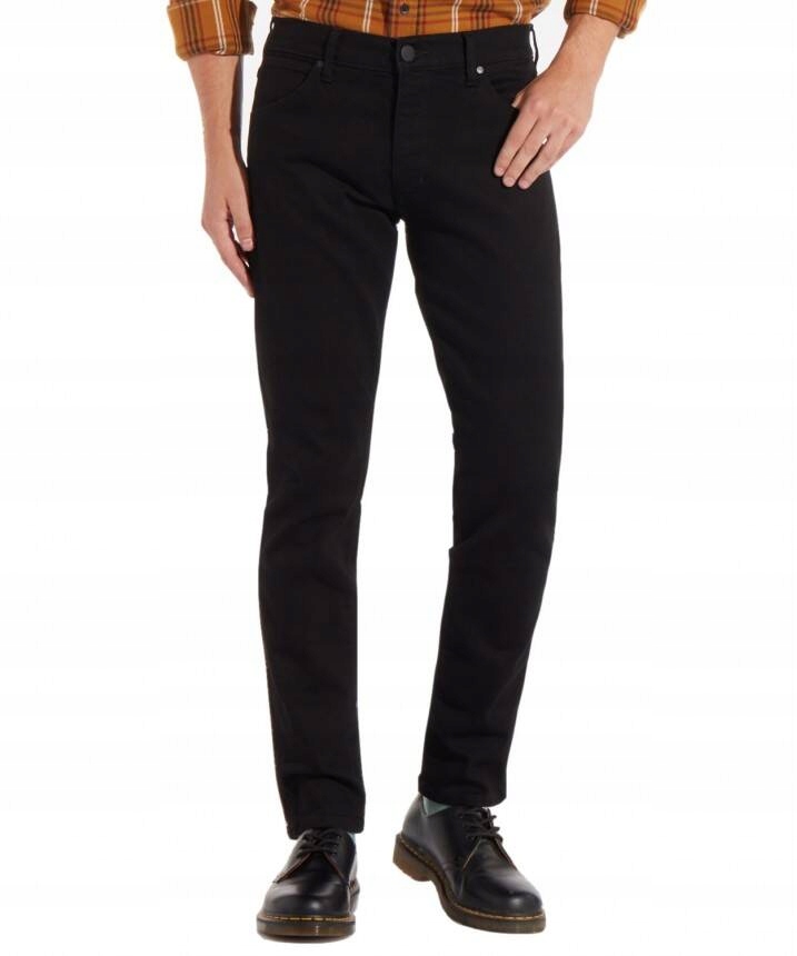 Męskie jeansy zwężane Wrangler Larston Black Valley W18SHP19A 32/32