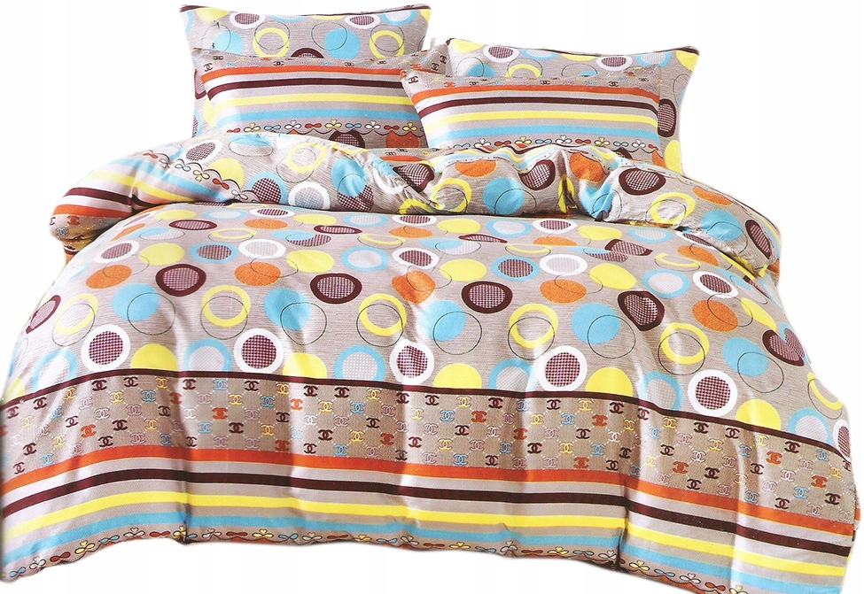 POŚCIEL 200x220 + 2 POSZEWKI 70x80 + PRZEŚCIERADŁO (POŚCIEL 200x220 + 2