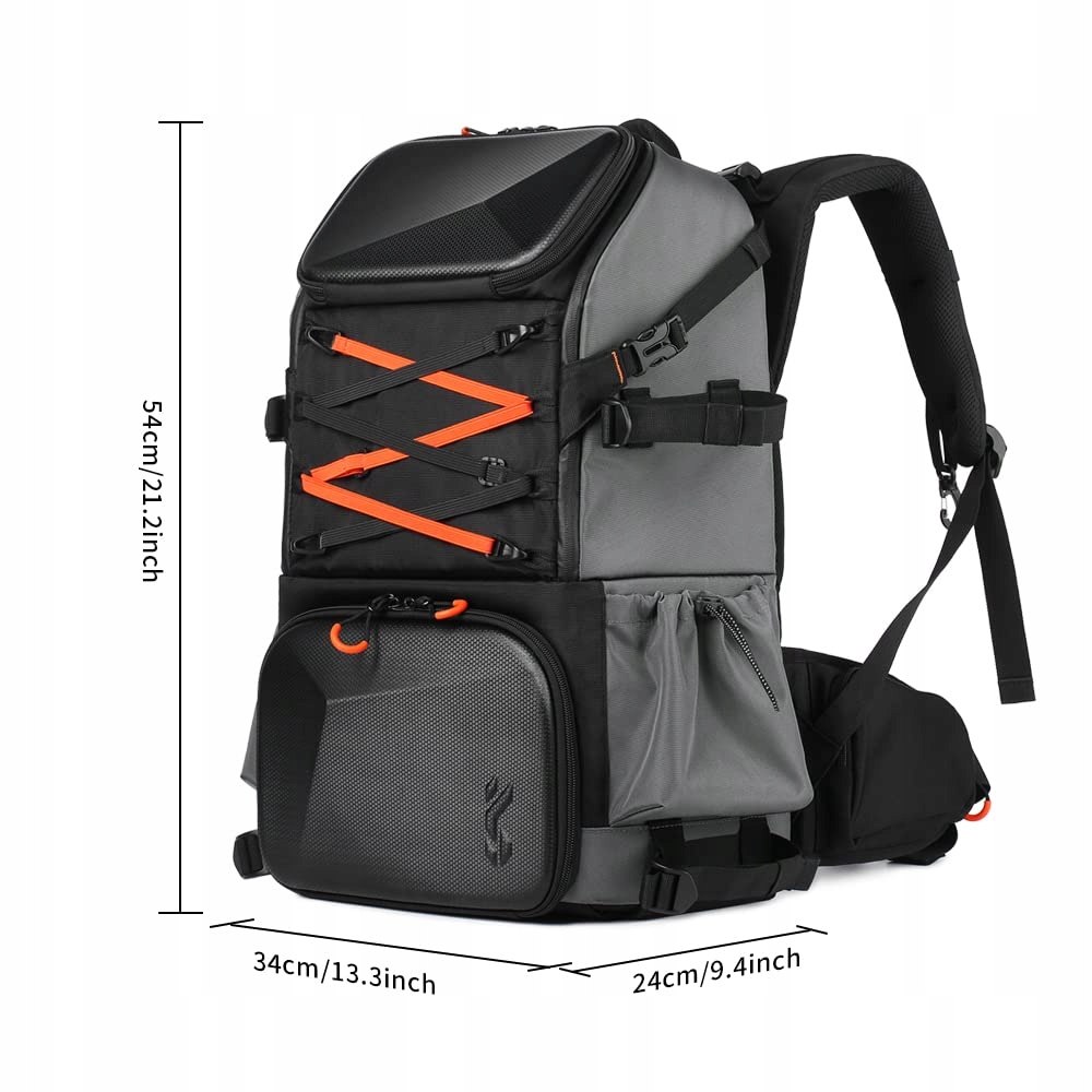 K&F CONCEPT Plecak Fotograficzny 32L Wodoodporny Z Przegrodą Na Laptopa — miniatura 8