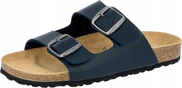 Lico Nazouváky S Přezkami, Tmavě Modré, Pohodlné Na Pláž, Velikost 40 J_b