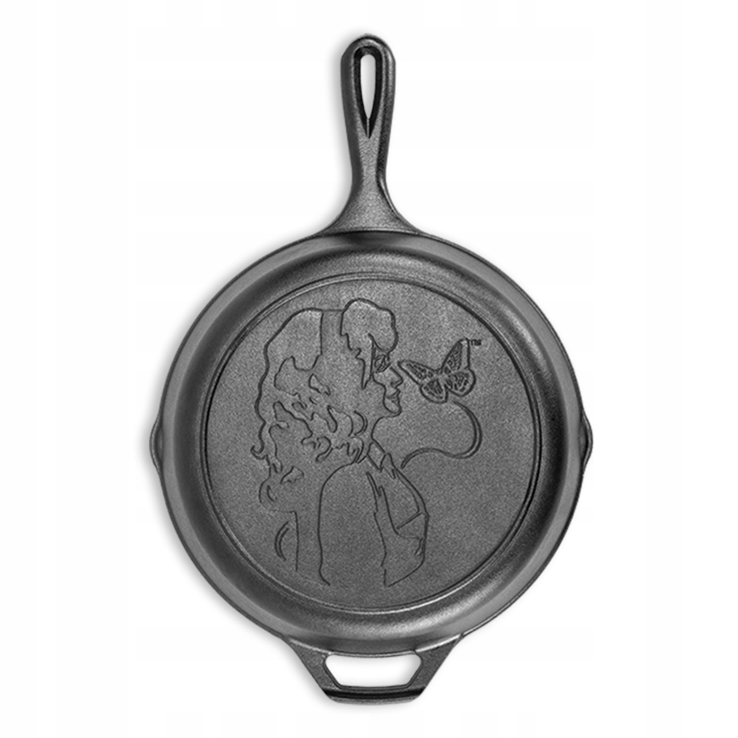 Litinová pánev s úchytkami Lodge Dolly Parton 26 CM