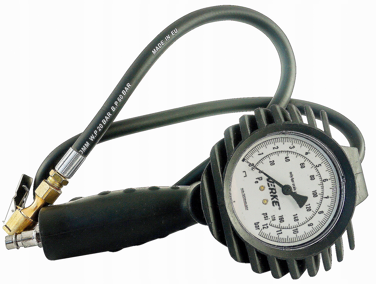 PISTOLET DO POMPOWANIA KÓŁ OPON MANOMETREM POMPKA EAN (GTIN) 5902963497253