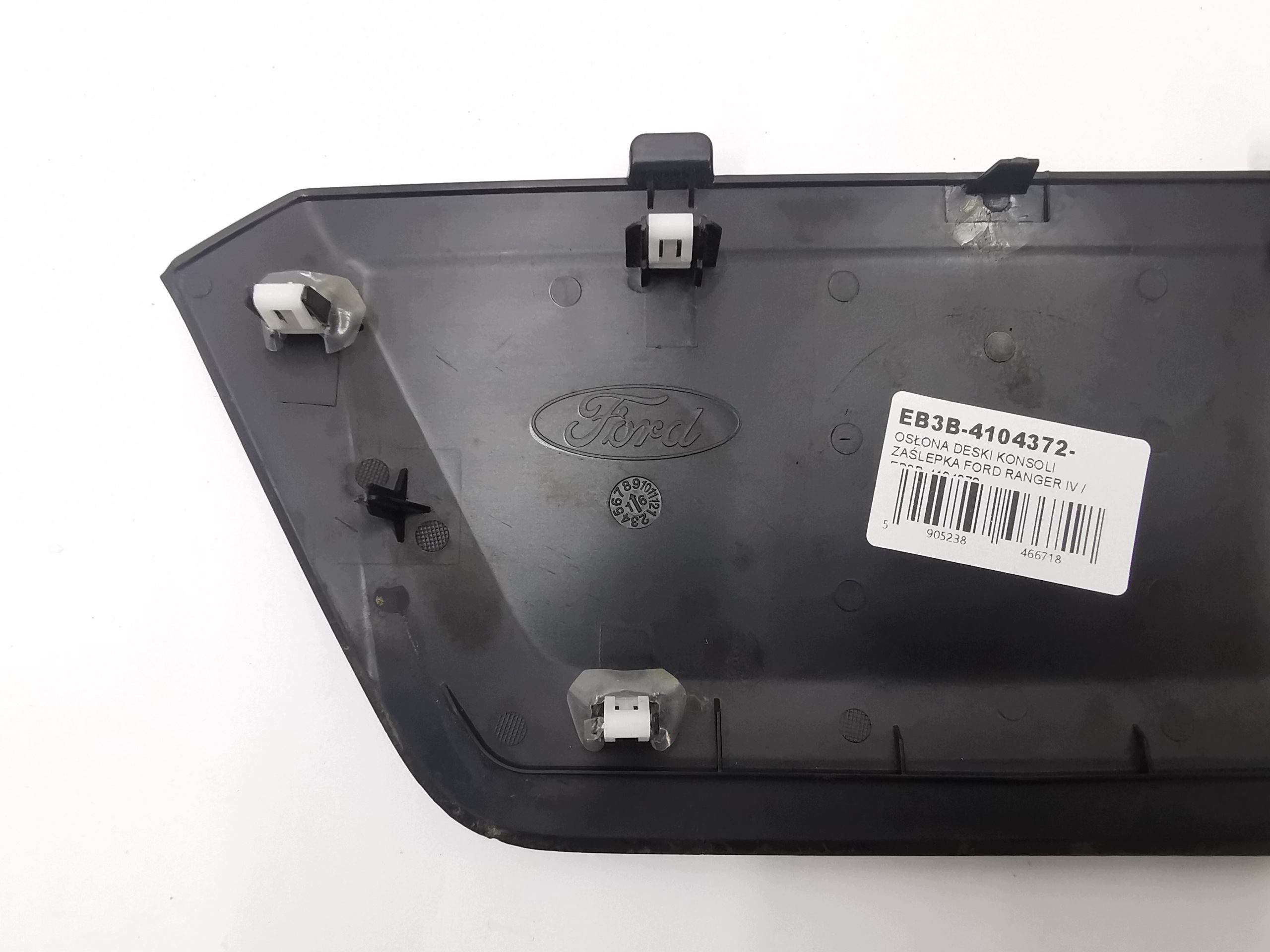 couverture du tableau de bord console couvre FORD RANGER IV / EB3B-4104372