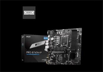 Msi Pro B760M-P, 1700, Intel B760, 4xDDR5, mATX