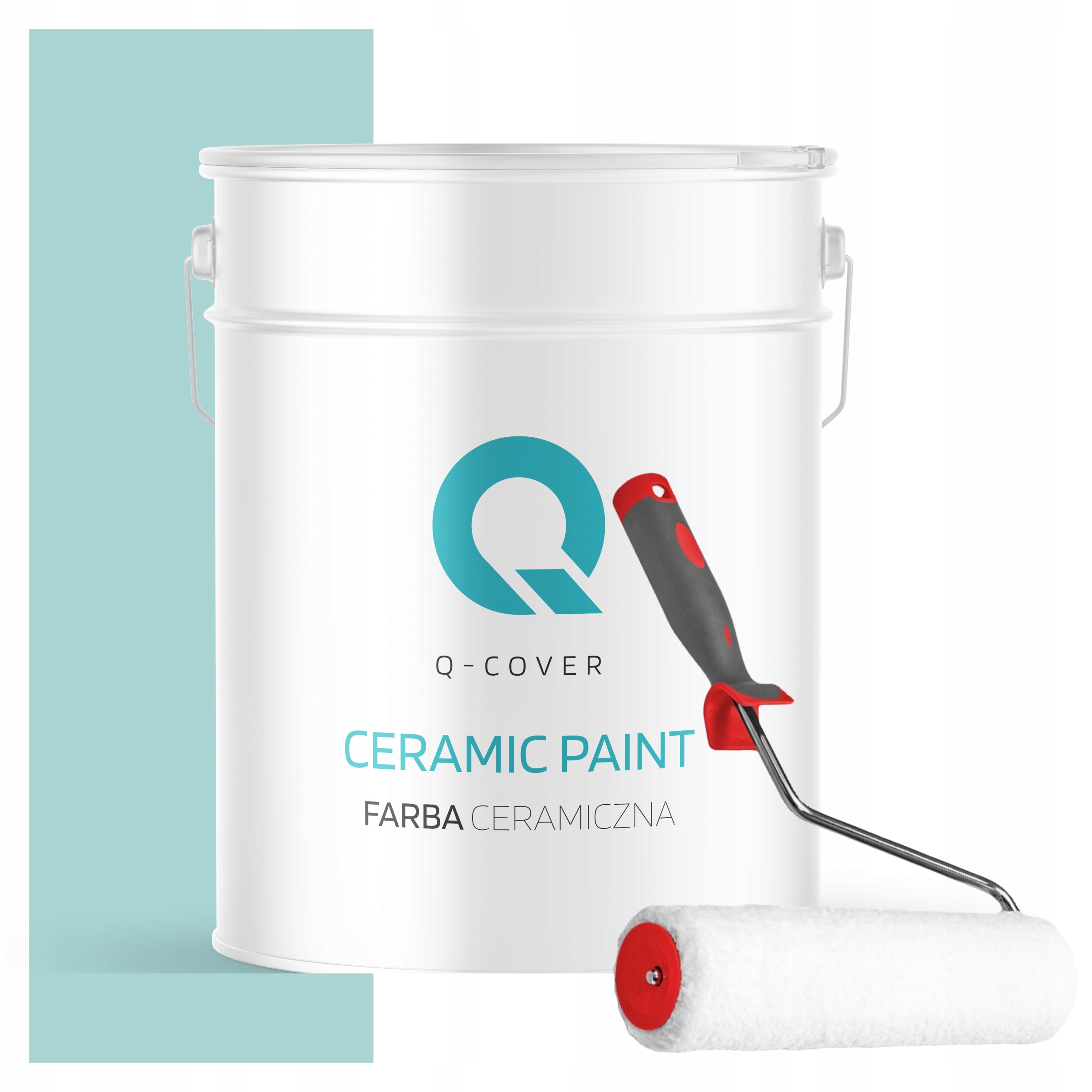 Keramická Farba Na Stenu Tyrkysová Svetlá H1462 10L Matná Výrobca Valček