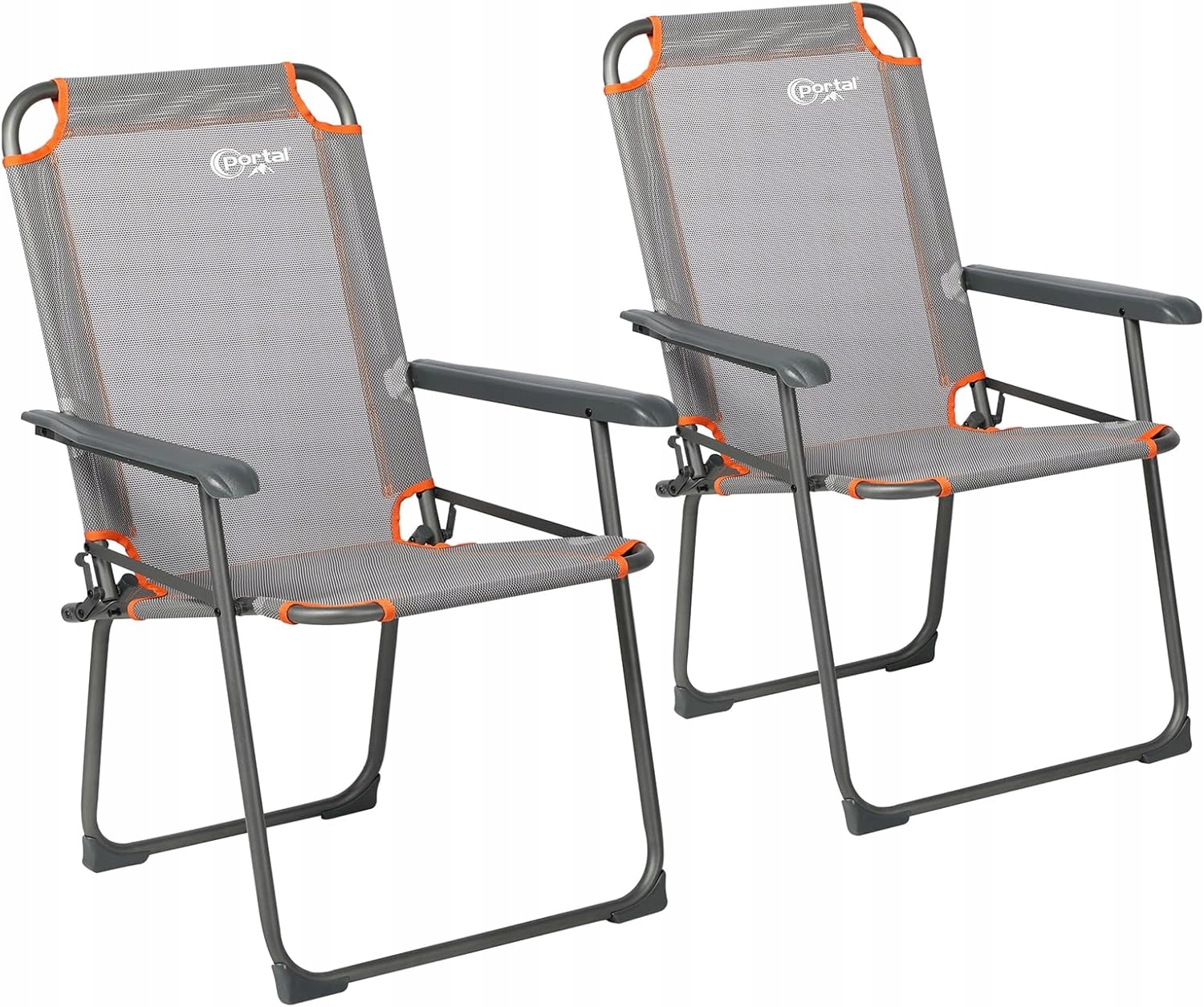 Zestaw 2 składanych krzeseł kempingowych Portal