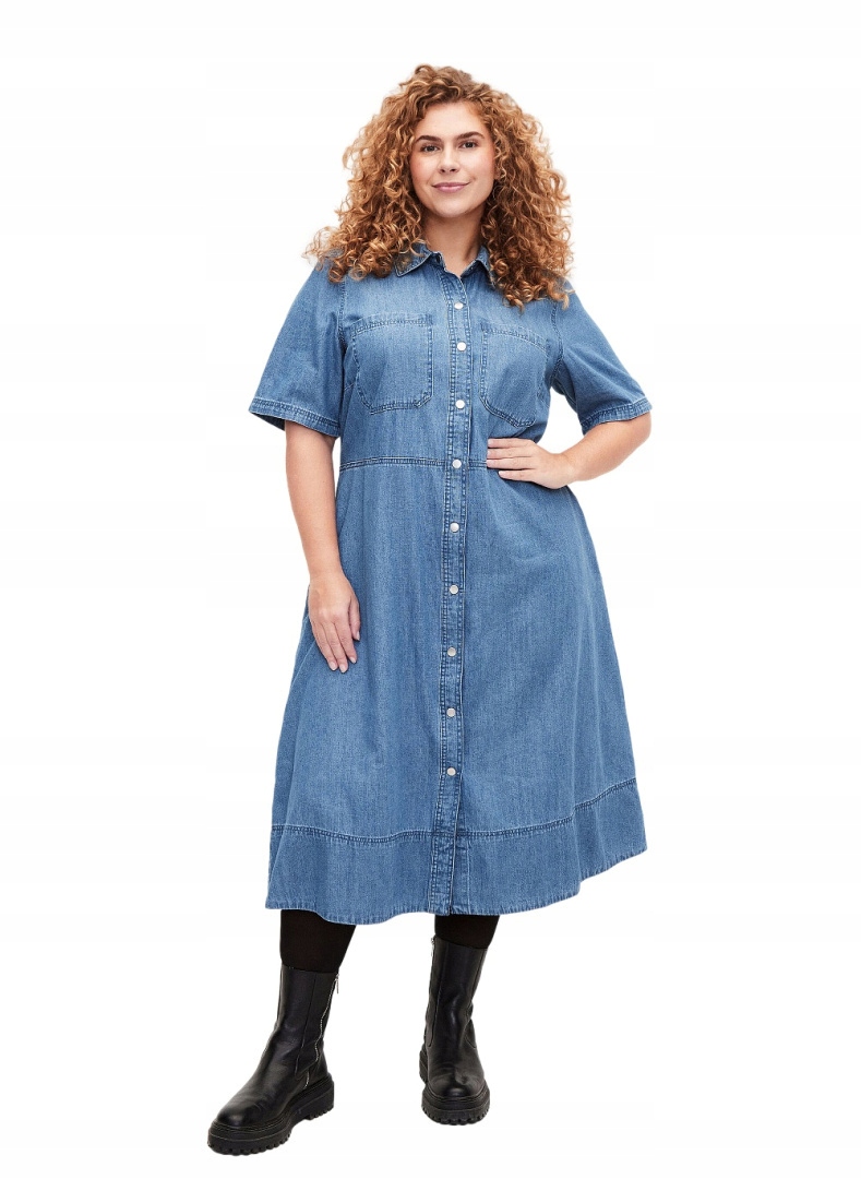 Zizzi Knoflíky Šaty 42