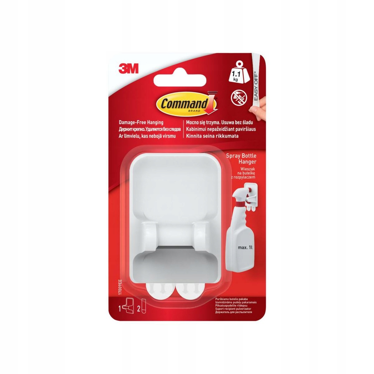 

3M Command Wieszak Uchwyt na butelki spray