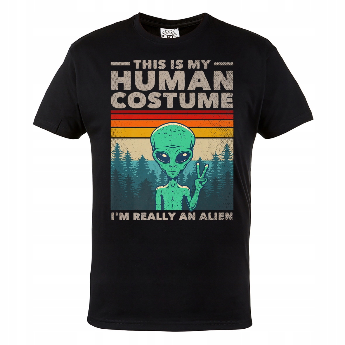 

Męska Koszulka Ufo Statek Kosmiczny Obcy Alien
