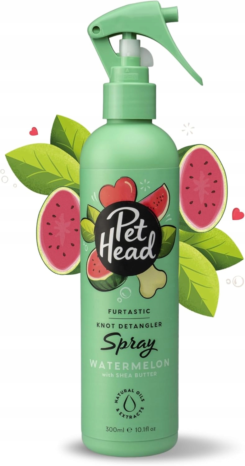 Pet Head Furtastic hydratační sprej s dlouhou kudrnatou srstí meloun 300 ml