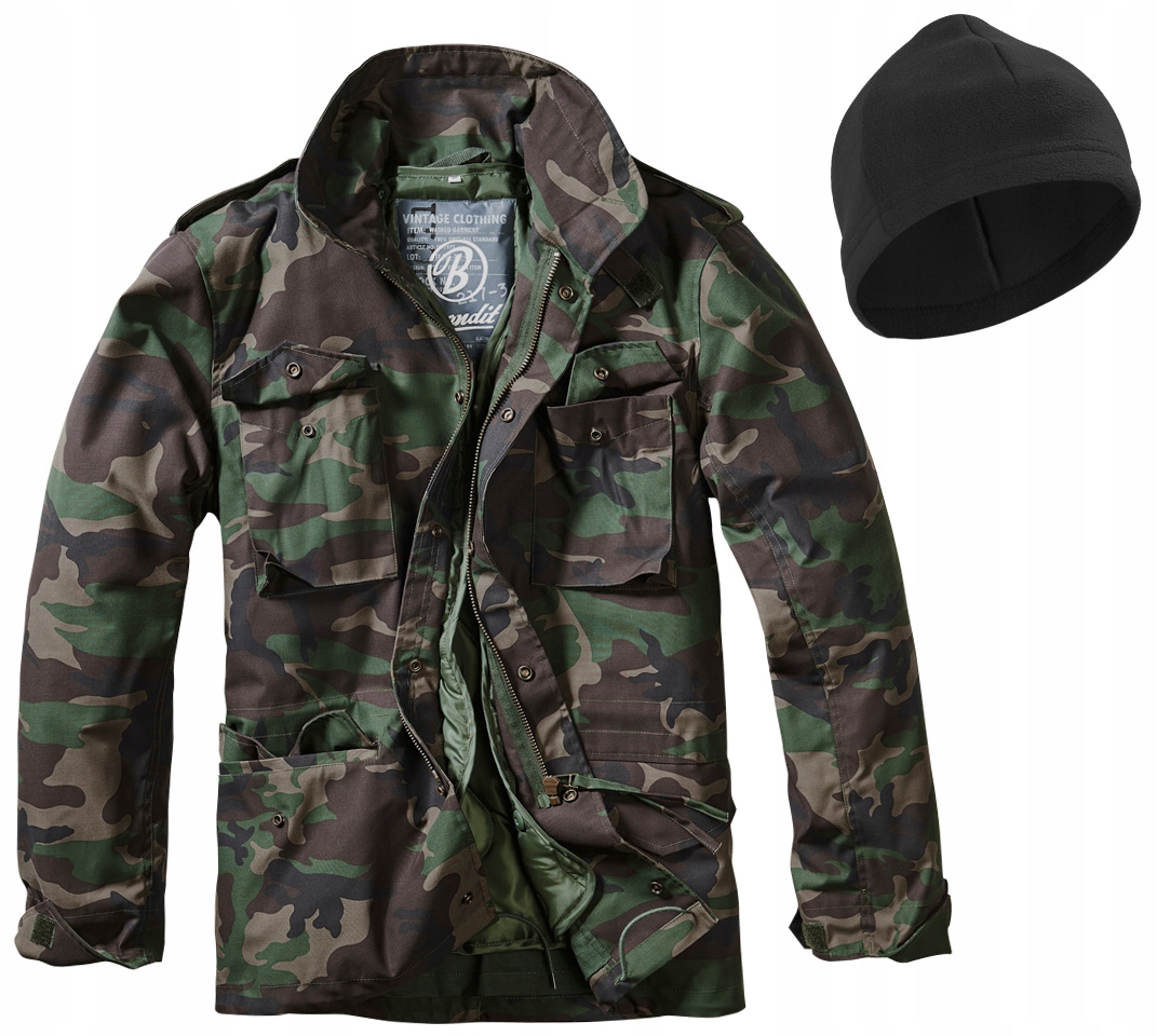 

Brandit Kurtka Wojskowa M65 Parka 2w1 Woodland 3XL