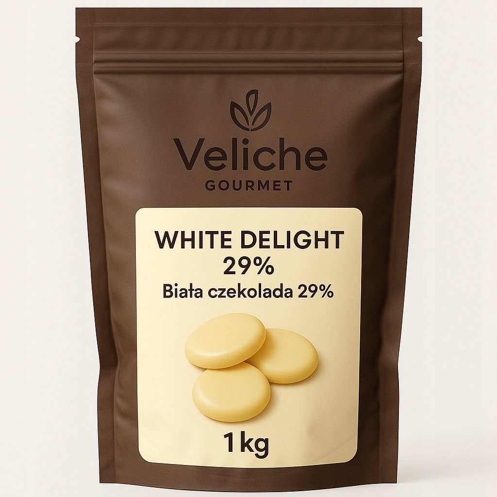 Levně White Delight 29% – Bílá čokoláda 29% (v balení 1 kg)