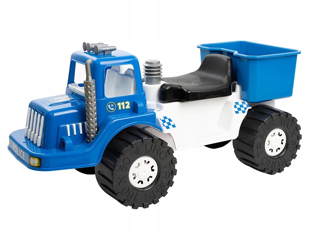 

Jeździk chodzik pchacz dla dzieci autko policja