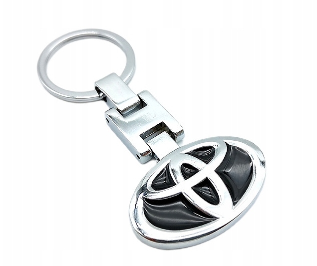 Toyota Brelok Breloczek Czarny Metalowy Do Kluczy K25 w1