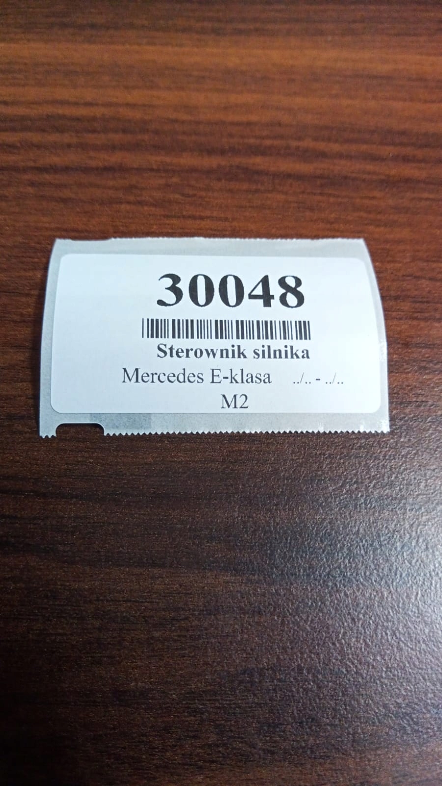 MERCEDES E-KLASA control unit of the engine 0245451832