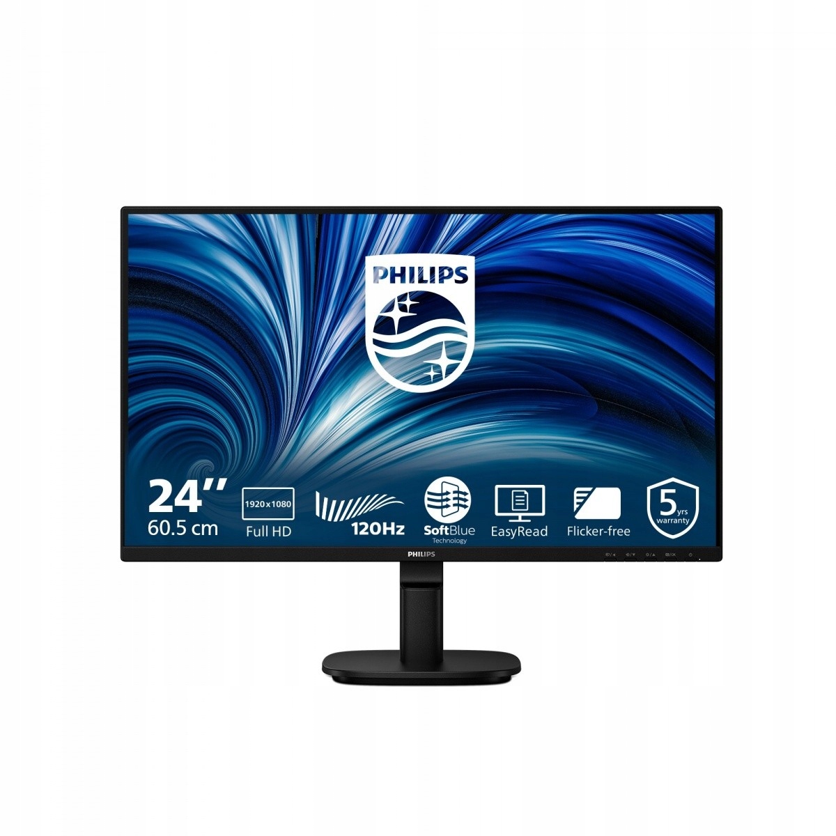 Philips Monitor 24B2N2200 23.8 palcový Ips 120Hz Hdmi Dp Vga Reproduktory