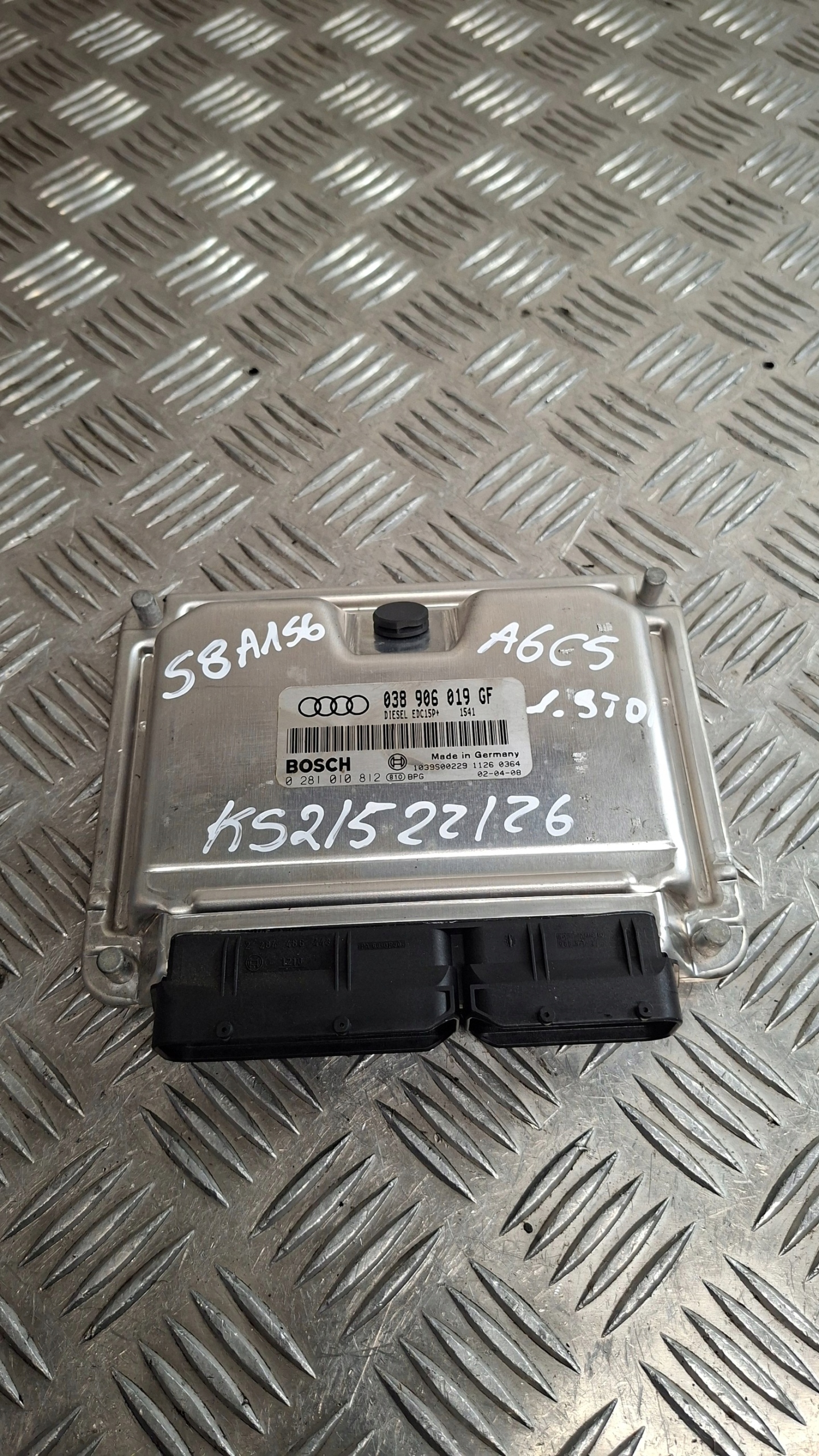 control unit of the engine AUDI A6 C5 1.9TDI
