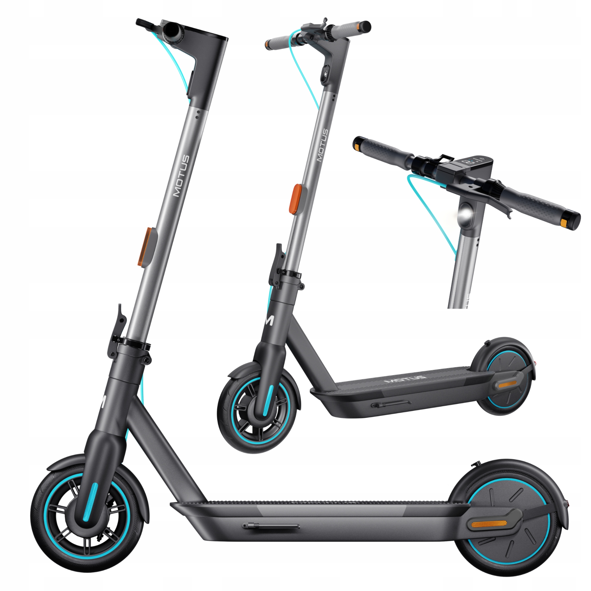 Motus Scooty 10 Gen5 Elektryczny Pojazd Miejski z LCD i Baterią 15Ah