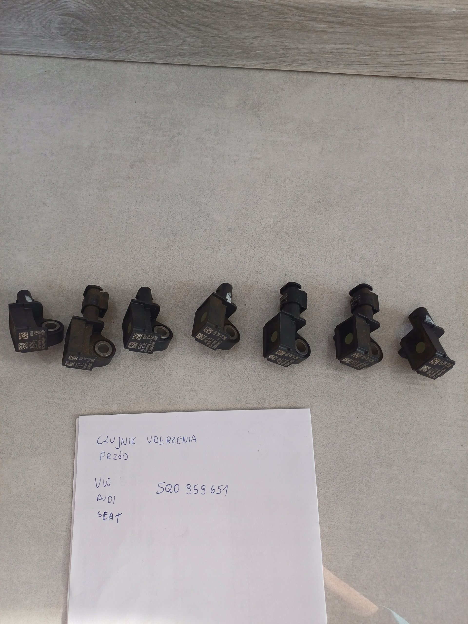 impact sensor front VW AUDI SEAT 5Q0959651